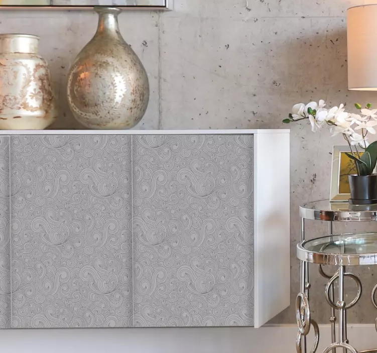 Naljepnice životinje elegantan monokromatski uzorak - TenStickers