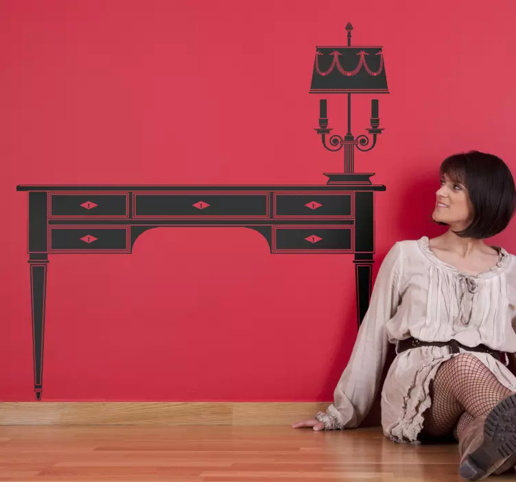 Naljepnice životinje elegantna stolna lampa - TenStickers