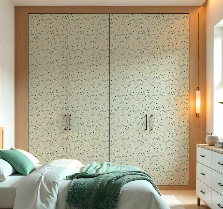 Naljepnice za namještaj minimalističke grane - TenStickers