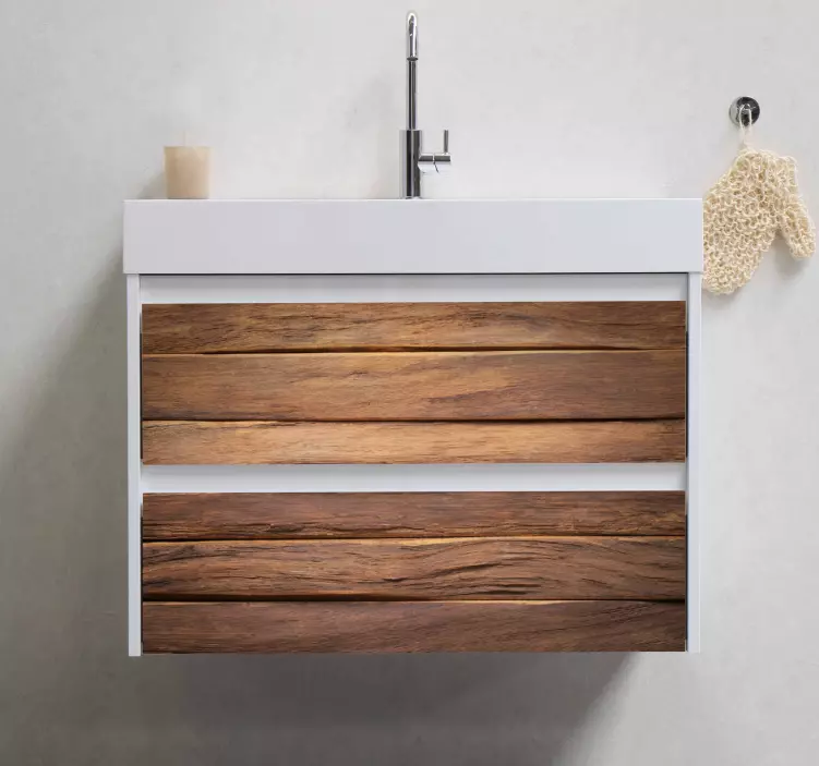 Naljepnice za namještaj površina drvene daske - TenStickers