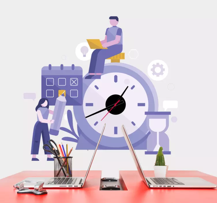 Naljepnice životinje upravljanje vremenom produktivnosti - TenStickers