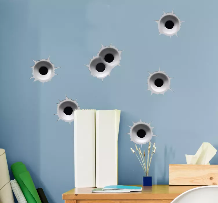 Rupe od metaka - TenStickers