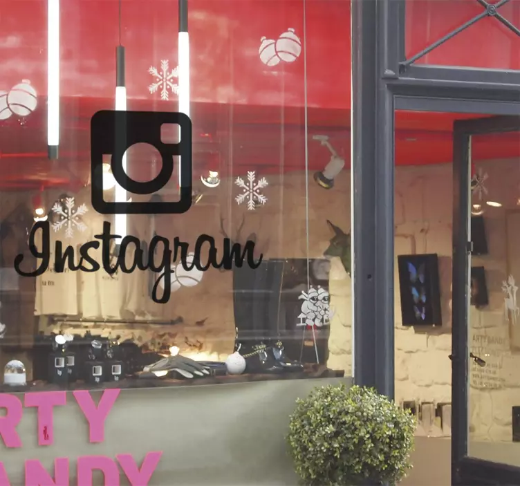 Naljepnica logotipa instagrama - TenStickers