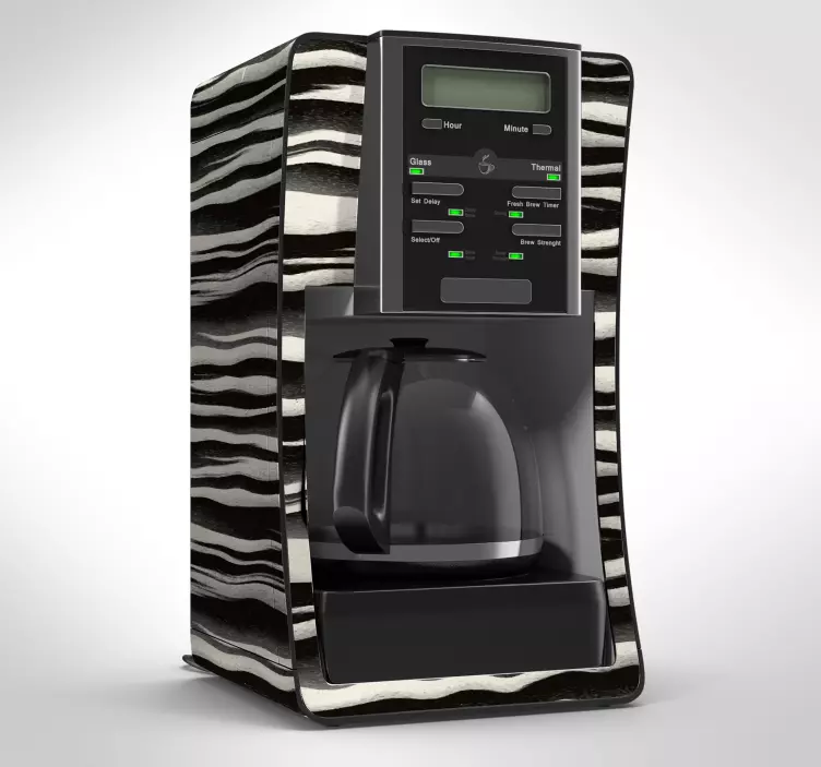 Naljepnica namještaja od zebre kože - TenStickers