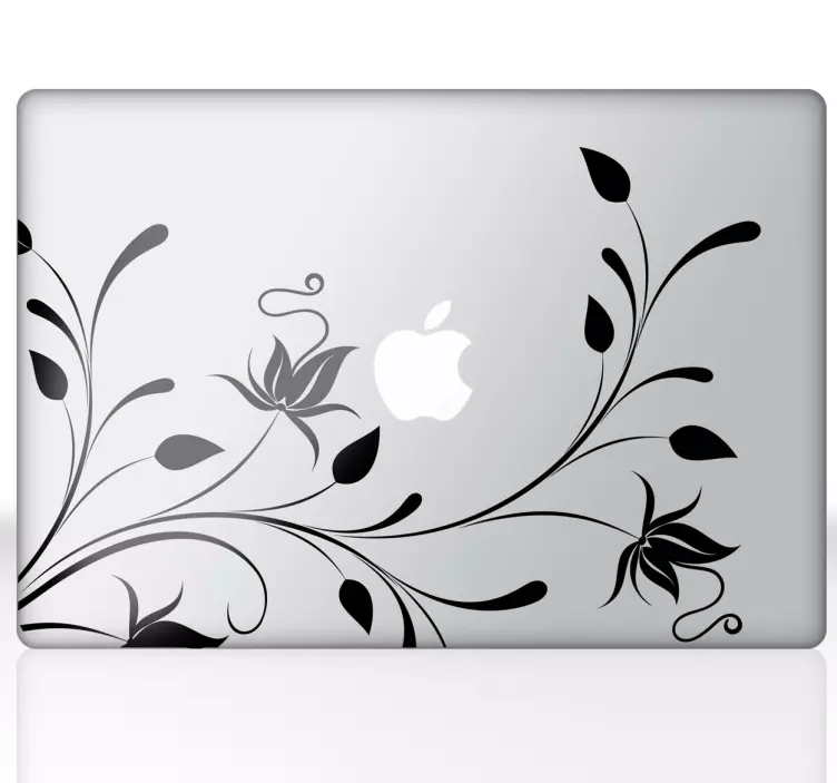 Naljepnica biljke macbook - TenStickers