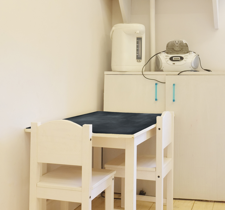 Naljepnica stola na komadu krede - TenStickers