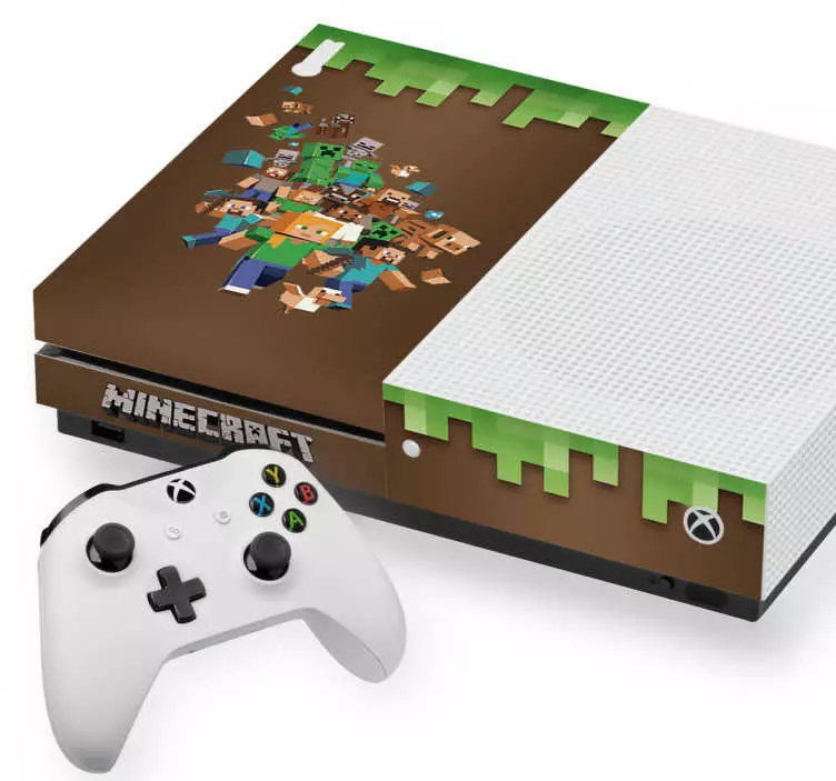 Xbox minecraft kože - TenStickers
