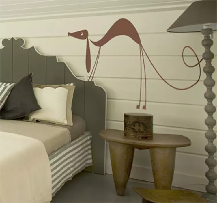 Naljepnica za zidove psa - TenStickers