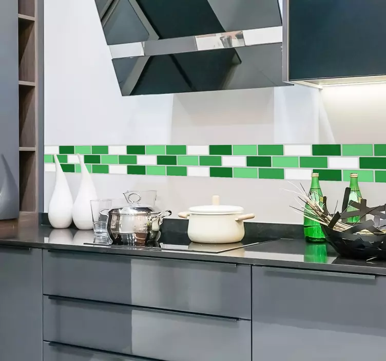 Naljepnica zelene pločice - TenStickers