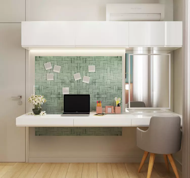 Naljepnica za ured tkana teksturirana površina - TenStickers