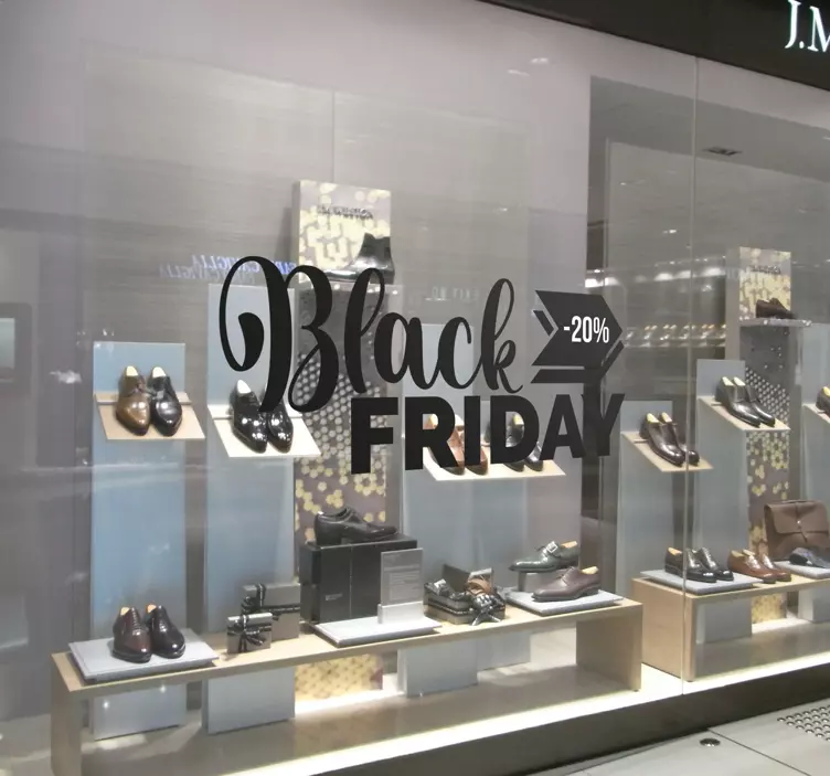 Personalizirane crni petak crni petak naljepnice - TenStickers