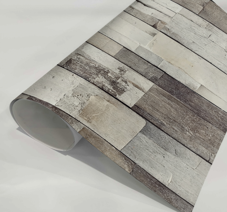 Naljepnice za namještaj svijetla stara drva - TenStickers