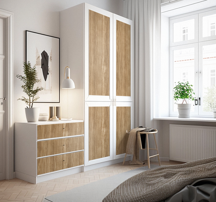 Naljepnice za namještaj vrata od drveta - TenStickers