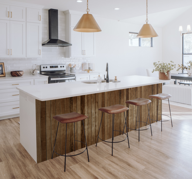 Naljepnice za namještaj listovi drva - TenStickers