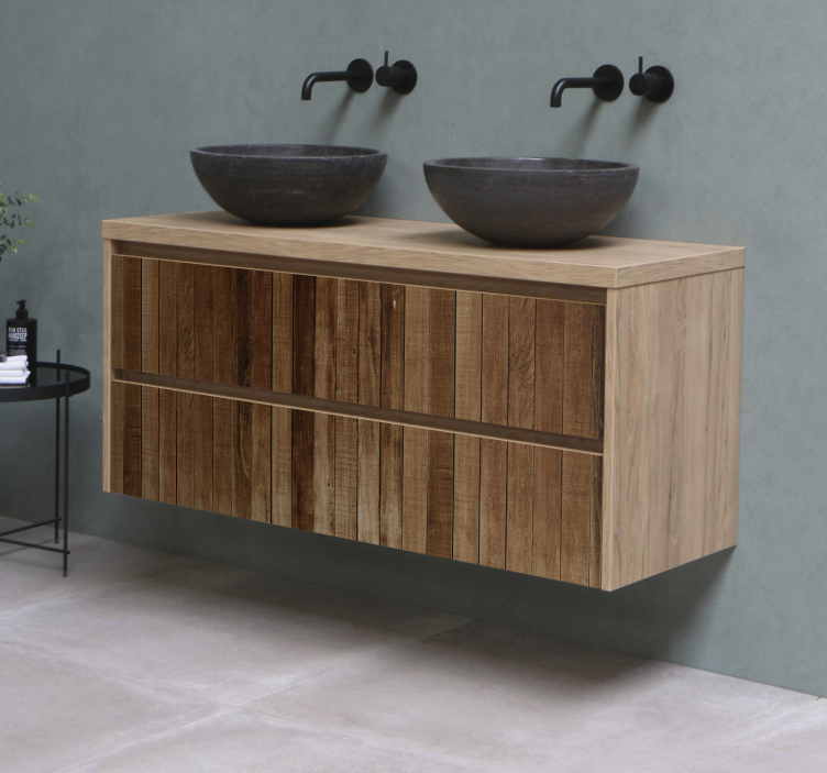 Naljepnice za namještaj listovi drva - TenStickers