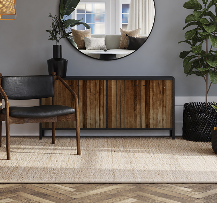 Naljepnice za namještaj listovi drva - TenStickers