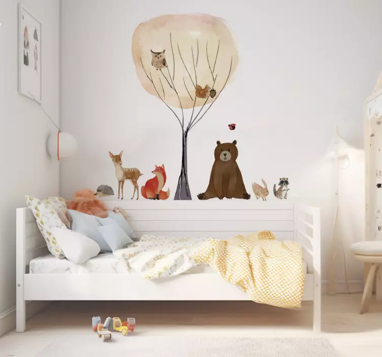 Divljači životinja - TenStickers