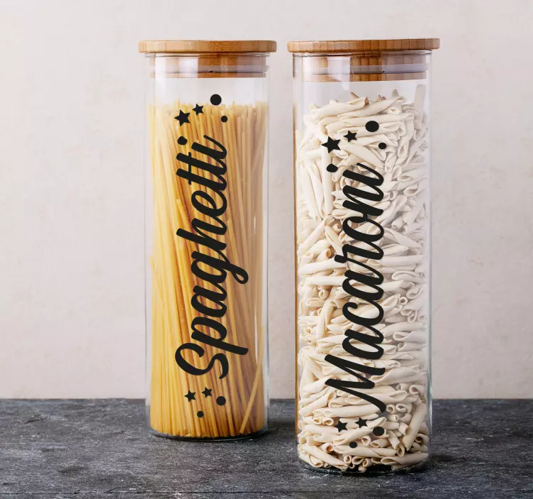 Naljepnica s personaliziranim imenom boca za vodu - TenStickers