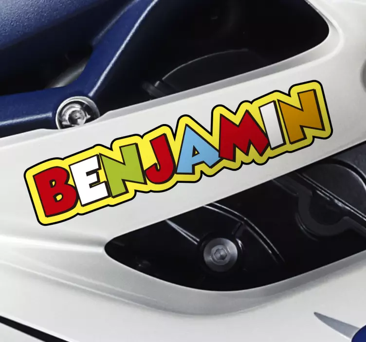 Personalizirana rossi vinil naljepnica - TenStickers