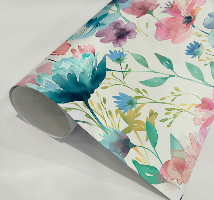 Naljepnica s cvijećem poljsko cvijeće ljeti - TenStickers