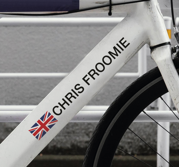 Naljepnice za bicikl bicikl za putovanja - TenStickers