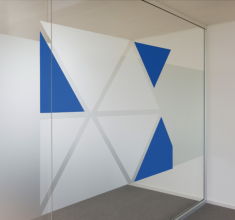 ablakmatrica trokutasti oblici - TenStickers