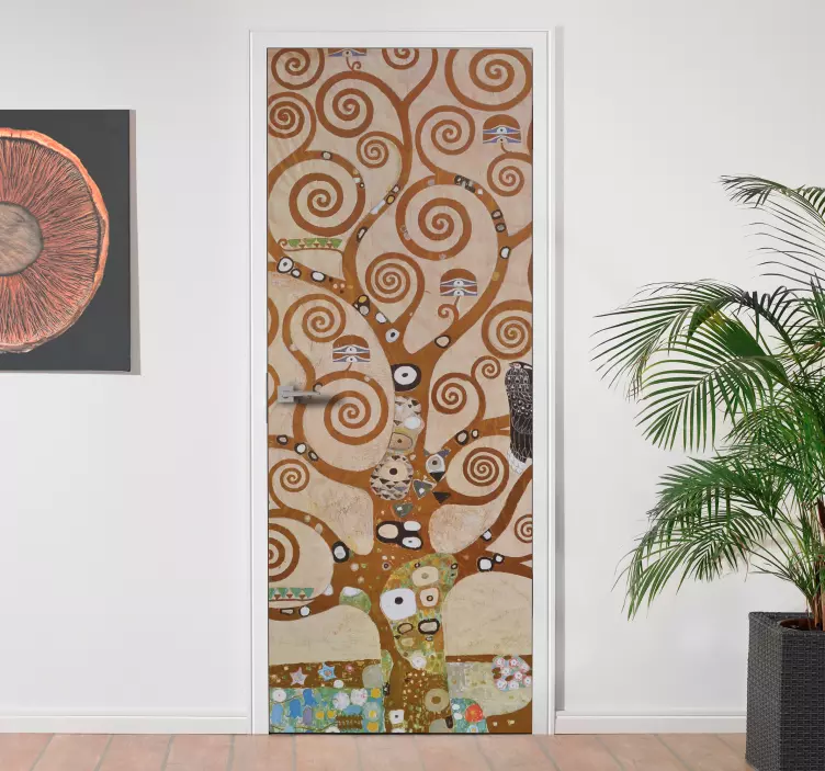 Adesivo porta stablo života - TenStickers