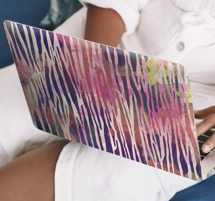 Apstraktne kože zebra teksture - TenStickers