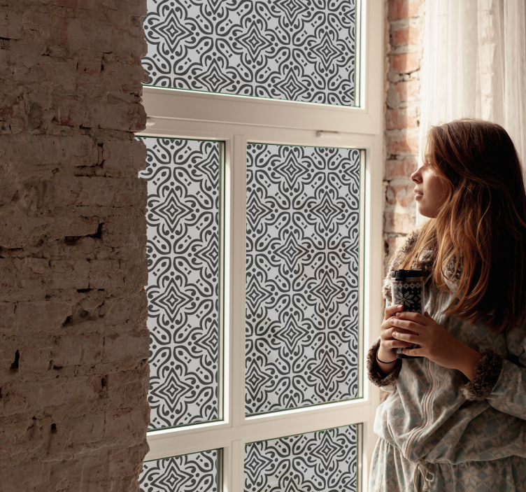 Naljepnica za ukrašavanje prozora s arapskim prozorima - TenStickers
