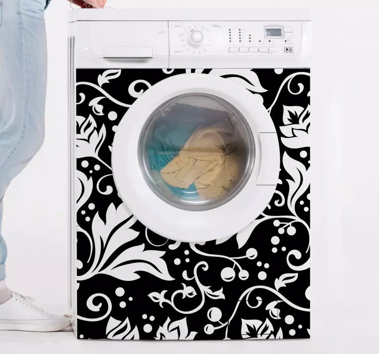 Cvjetne naljepnice za perilice rublja - TenStickers