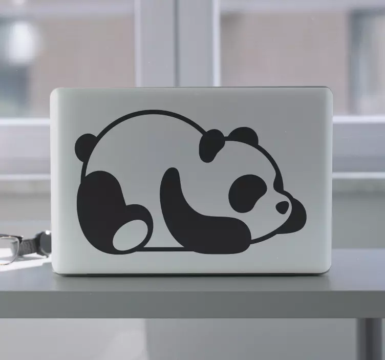 Dječja panda za kože prijenosnih računala - TenStickers