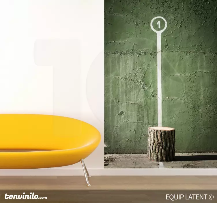 Naljepnice životinje oznaka panja - TenStickers