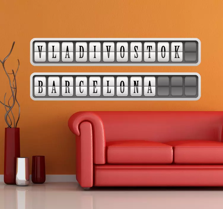 Naljepnice životinje prilagodba vladivostoka barcelone - TenStickers