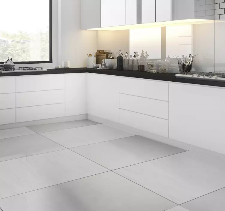 Naljepnica za drvene sive daske - TenStickers