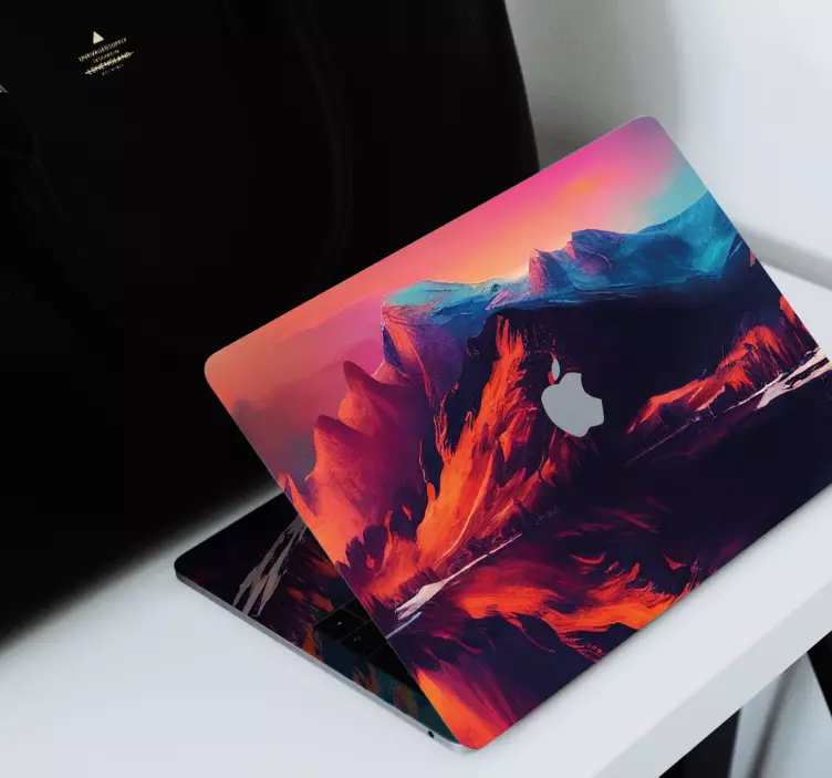 Fantazijski pejzaž priroda zidna naljepnica - TenStickers