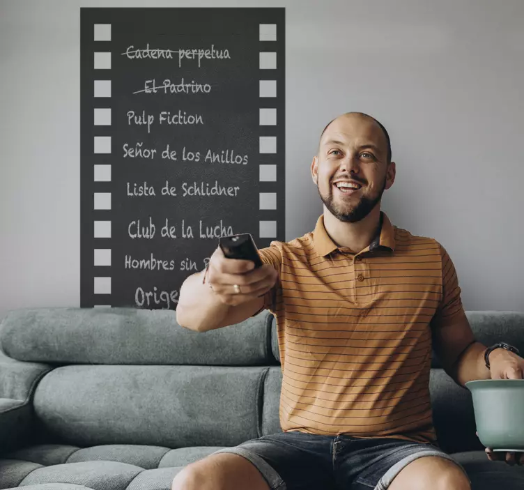 Filmska traka ploča za pisanje na naljepnici - TenStickers