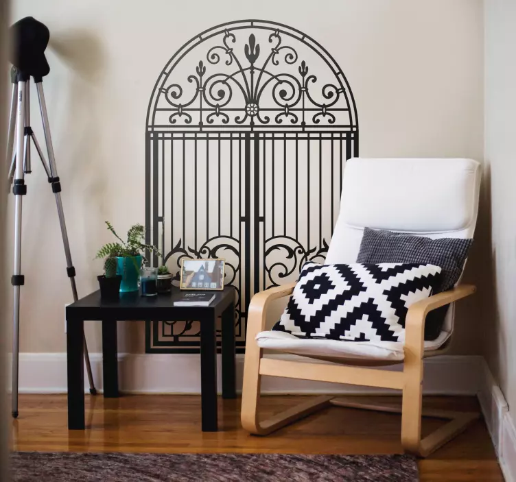 Gotički luk vintage naljepnice - TenStickers