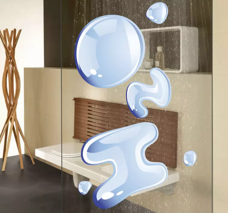 H2o ukrasna naljepnica teksta - TenStickers