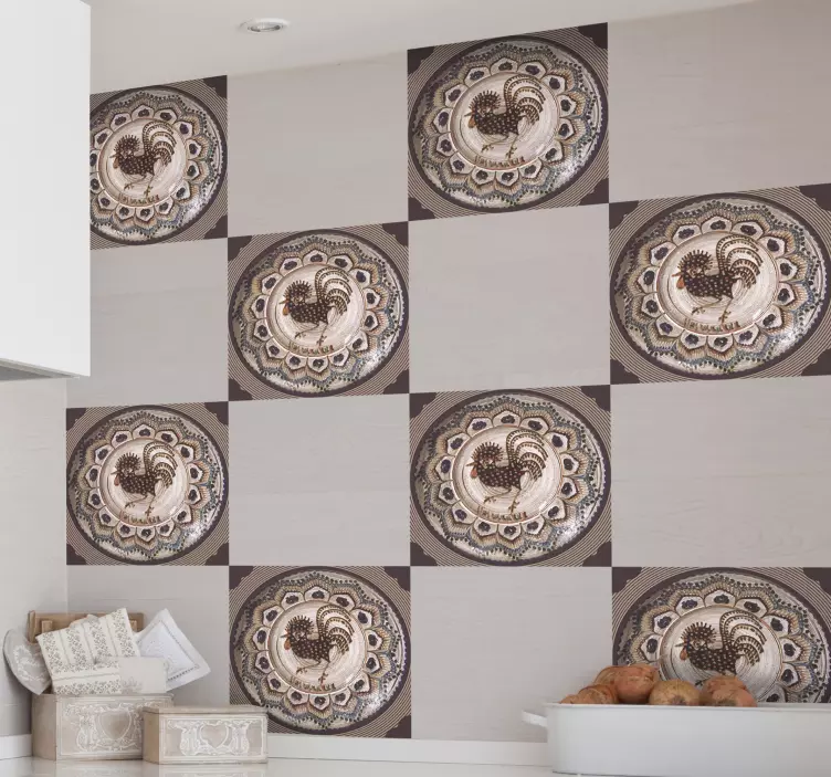 Naljepnica pločica horezu keramičke pločice - TenStickers