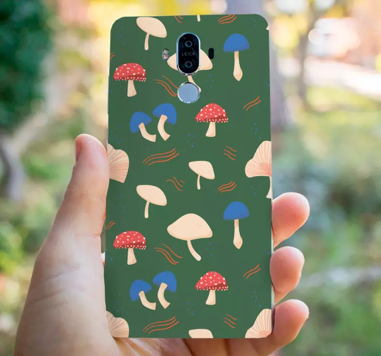 Huawei naljepnica motivi gljiva - TenStickers