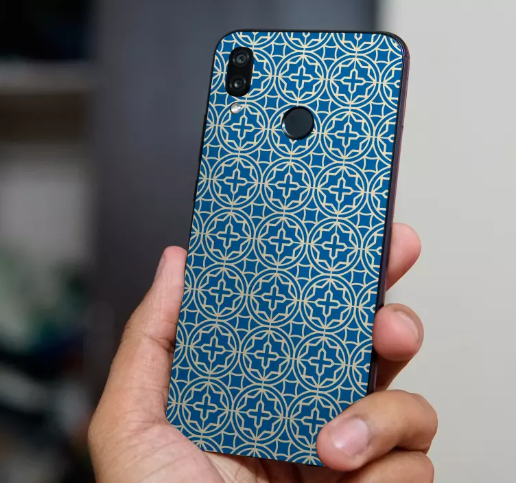 Huawei naljepnica naslovnica s geometrijskim uzorkom - TenStickers