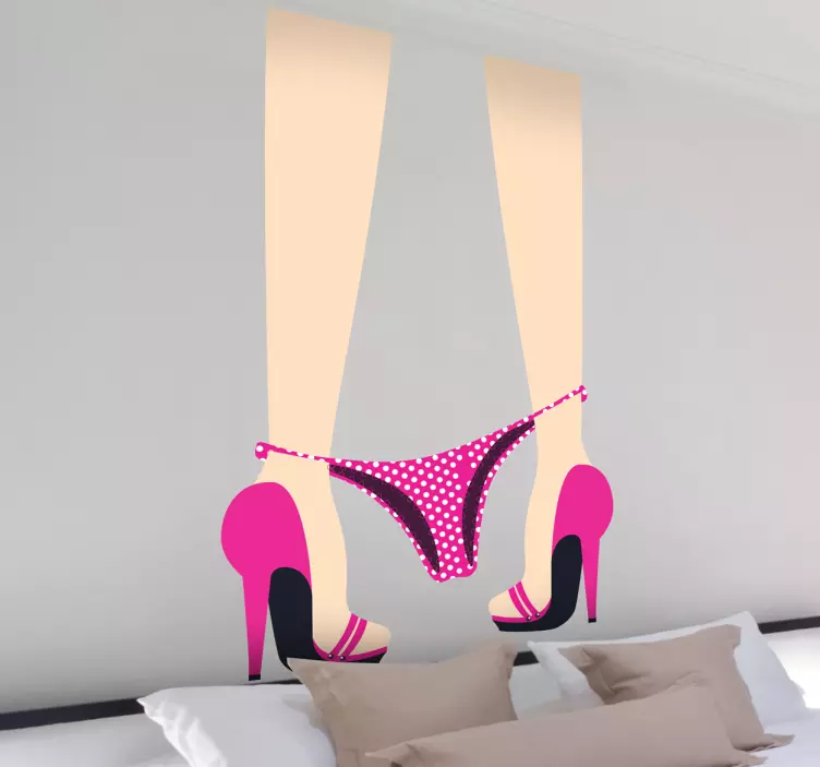 Izgubiti donje rublje erotske naljepnice - TenStickers