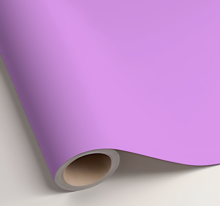 Jednobojna naljepnica za list mat ružičasta - TenStickers