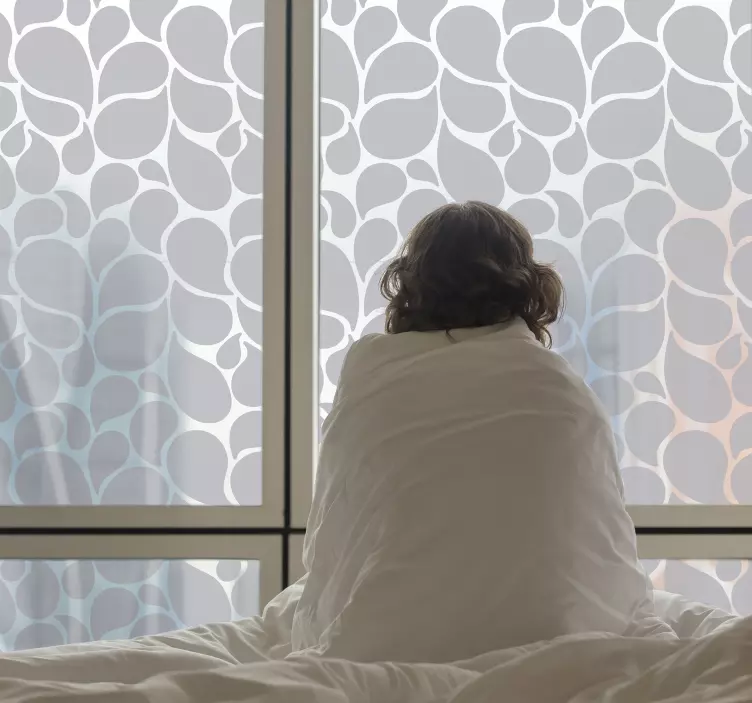 Naljepnica s prozora vode kap - TenStickers