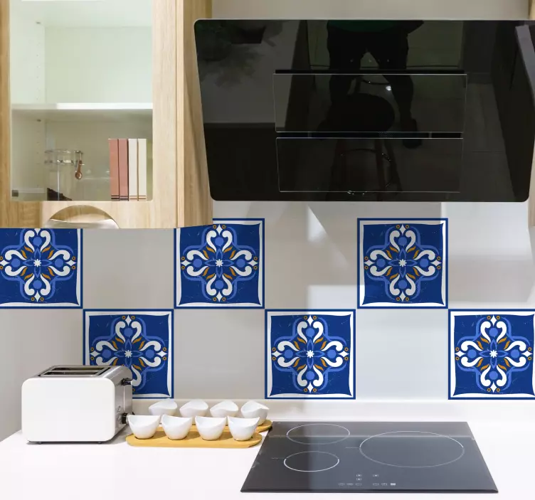 Klasična mediteranska naljepnica za pločice - TenStickers