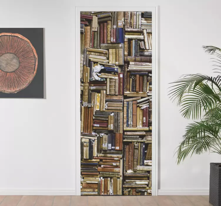 Naljepnica vrata starih knjiga - TenStickers