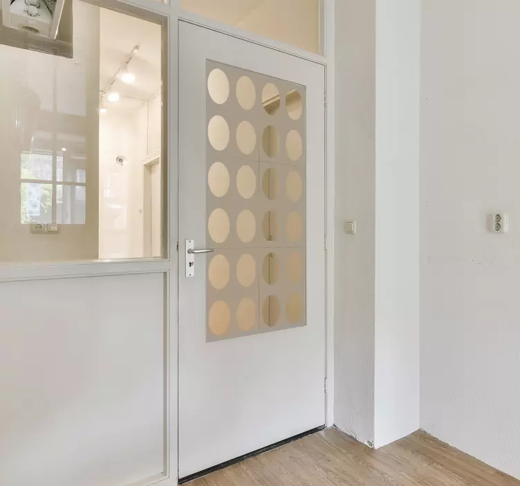 Krugovi za naljepnicu kruga vrata - TenStickers