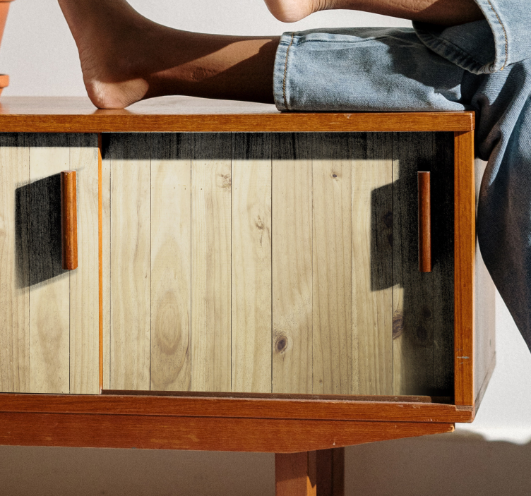 Lagana naljepnica za namještaj od drvenog uzorka - TenStickers