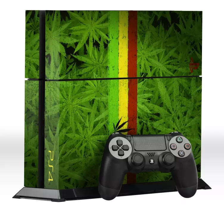 Marihuana playstation 4 koža - TenStickers