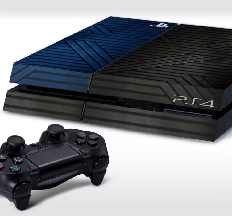 Metalna ps4 koža - TenStickers
